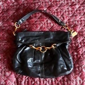 Coach purse hobo style black